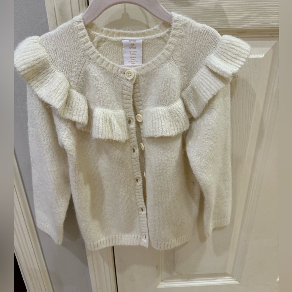 ever & ever cream sweater size 3T